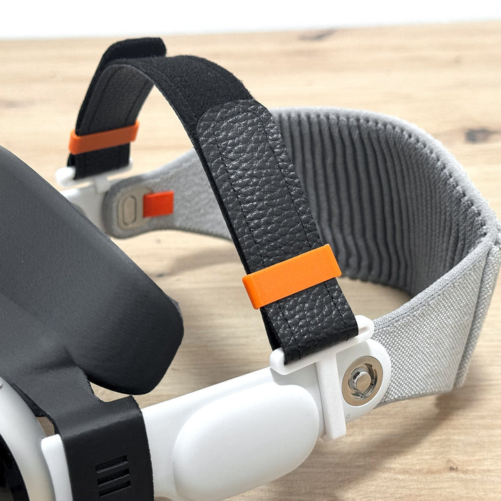 Sangle De Tête Rembourrée En Cuir PU Pour Casque Vision Pro – Neuf
