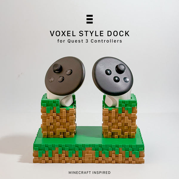 Voxel Stand for Meta Quest 3 Controllers – Pixel Craft