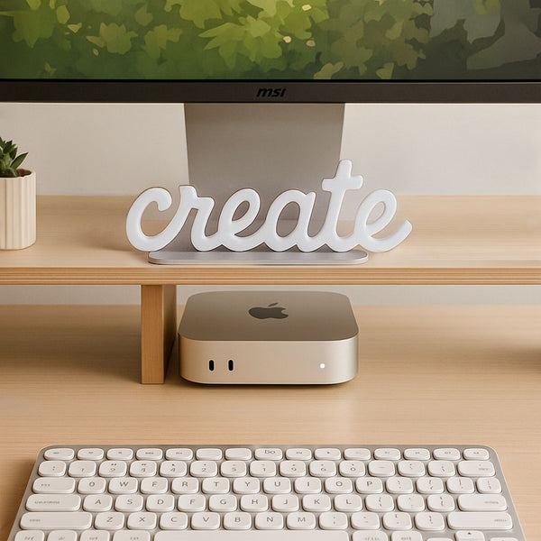 Create – Decorative Sign Inspired by Apple Mac