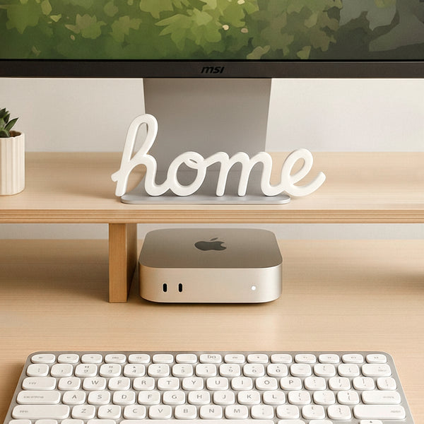 Home – Decorative Sign Inspired by Apple Mac