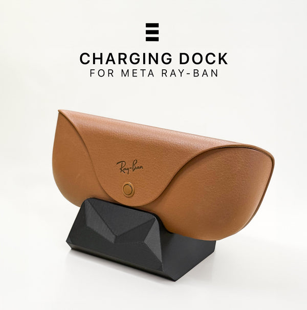 Compact Magnetic Charging Stand for Meta Ray-Ban